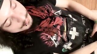 Str8Thugs.com - Skater-loving thug Max Harley's family jewels shining session with a