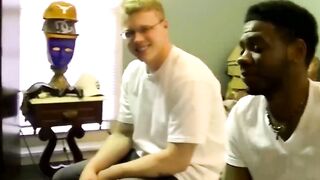 JoeSchmoeXXX.com - Big black cock dude fucking a white dude in the ass