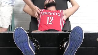 MaleFeetXXX.com - Bearded hunk's intense tickling and passion