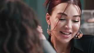 TRANSFIXED - beauty Waitress Emma Rose Rekindles With Mature Bestie Leana Lovings During After Hour