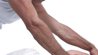 BoytsFunSize.com - DILF Dillons sensually massaged and creamed twink Maxwell Dawson
