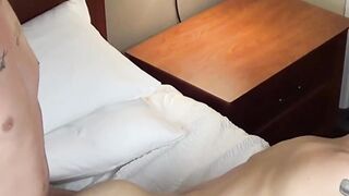 Attractive tatted jocks steamy kissing and deep sucking