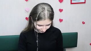 Beautiful babe TaliaSunshin masturbates on webcam solo action