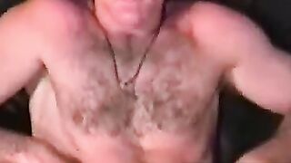 MenWorkinXXX.com - Crazy old geezer waited all day to play with his shaft