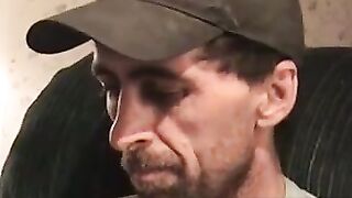 MenWorkinXXX.com - Horny old man eagerly jacks off his fuck stick