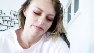 TeensFuckingDads.com - Zoe Clark fucks stepdaddy and tastes his load