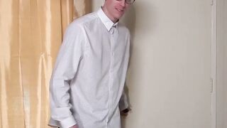 Redhead cutie Cassidy Bliss gets wild with neighbors dick