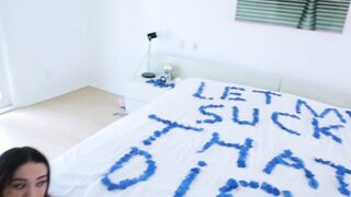 Thick babe Autumn Belle fucked in POV after slow blowjob