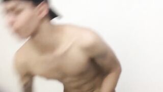 BreedingLatino.com - Ass fingering session with young inked twink in a cap