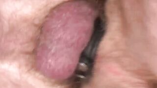 HardcoreBears.com - Hairy bearded bear with cock ring barebacks mature hunky gay eage