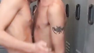OTBXXX.com - Twink uses his cock bouncing skills to make his friend shoot cum