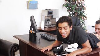 SayUncleNetwork.com - Stepson Gabe Bradshaw moans while riding stepdad Jax Thirio's t