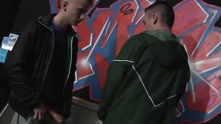 BoyDesire.com - A chance public bathroom meet leads to an intense twink hookup