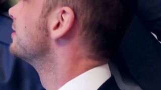 PlayingMen.com - Guys in suits bang after nice business meeting with heated desire