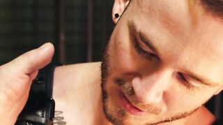Ryan Sebastian loves taking a hardcore ass banging while blindfolded by Andrew Delta