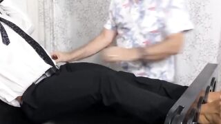 MaleFeetXXX.com - Hairy guy delivers intense foot and armpit tickling to muscular Bro