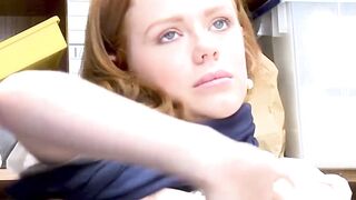 ShopliftersPunished.com - Redhead thief Ella Hughes tight pussy penetrated with big p