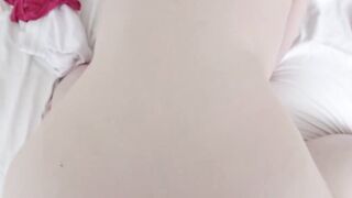 Blonde stepsister with natural tits Alice Echo rides stepbro