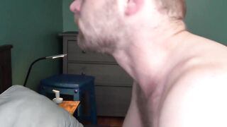 FuckThatHole.com - Hot hung silver daddy gets hard cock sucking from horny bareback l