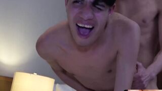 MachoIO.com - Tempting twinks suck cock before raw ass fucking