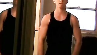 TwinkUndie.com - Twinkie's erect cock undies tease and intense jerk off