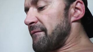 Janitor licks and fucks housewife