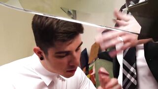 Brody Kayman and Joel Someone shares Harrison Todd ass and mouth