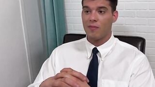 MaleFeetXXX.com - Dominant boss Daddy Texas enjoys perfect feet worship from his fat