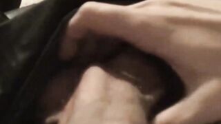 Slim inked twink makes his frat bros cock hard and cum loads