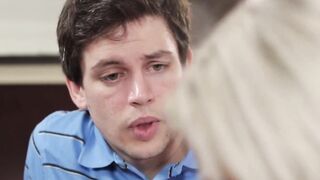 TabloidXXX.com - Huge-titted blonde MILF Nina Elle rides Alex's cock to ecstasy