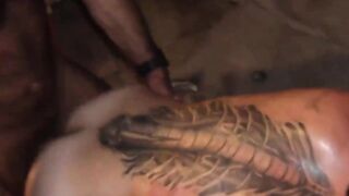 Four gays fucks hard after sucking each others cock