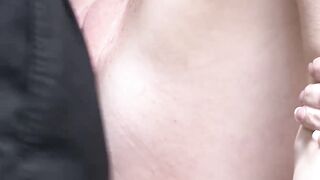 ShopliftersPunished.com - Blonde thief Kate Kenzi receives messy facial after rough h