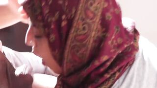 Arab teen Nadia Ali destroyed with big ebony cock