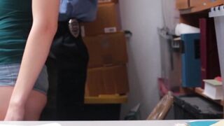 Nubile Alex Harper makes big police dick shoot jizz