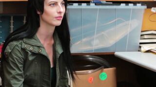 Nubile Alex Harper makes big police dick shoot jizz