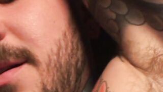 RealAltGuys.com - Handsome Alix flaunts his tattoos during an intense masturbation se