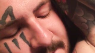 RealAltGuys.com - Handsome Alix flaunts his tattoos during an intense masturbation se