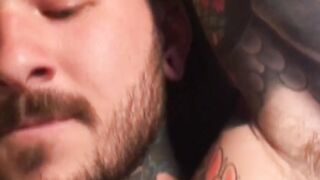 RealAltGuys.com - Handsome Alix flaunts his tattoos during an intense masturbation se