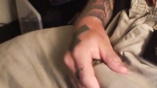 RealAltGuys.com - Handsome Alix flaunts his tattoos during an intense masturbation se