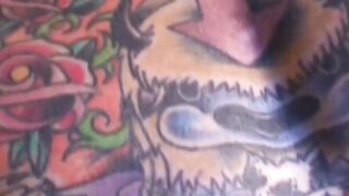 RealAltGuys.com - Handsome Alix flaunts his tattoos during an intense masturbation se