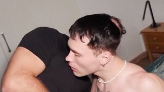 FuckThatHole.com - Sweaty sailor butt fucked deep on a hung huge cock