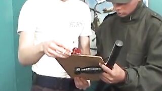 OTBXXX.com - Amateur dick-loving twink pleasures a perverted security guard with his