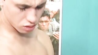 OTBXXX.com - Amateur dick-loving twink pleasures a perverted security guard with his