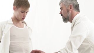 SayUncleNetwork.com - Innocent Mormon gay guy raw banged by dominant stepdad