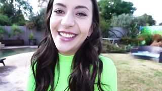 Naughty babe Natalie Brooks hard fucked by huge black dick