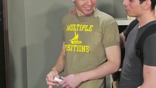 Submissive Issac Lin endures fisting and anal pounding from Luka Sage