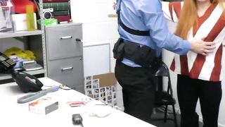 ShopliftersPunished.com - Dani Blu's busted and fucked by security Johnny Palms