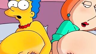 Famous hentai girls with strapons and dildos
