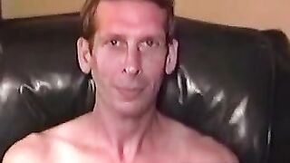 MenWorkinXXX.com - Horny guy indulges in his eager cock during alone time