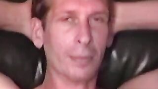 MenWorkinXXX.com - Horny guy indulges in his eager cock during alone time